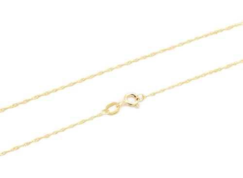 Beneto Exclusive Retiazka zo žltého zlata Lambáda AUS0048 40 cm