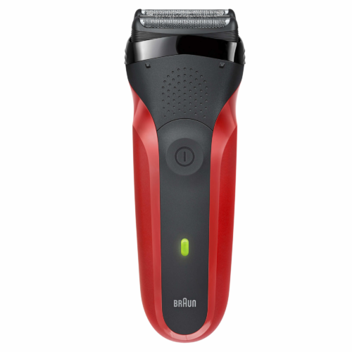 Braun Dobíjací elektrický planžetový holiaci strojček Series 3 300 Red