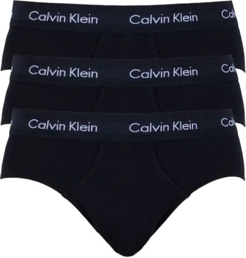 Calvin Klein 3 PACK - pánske slipy U2661G-XWB XL