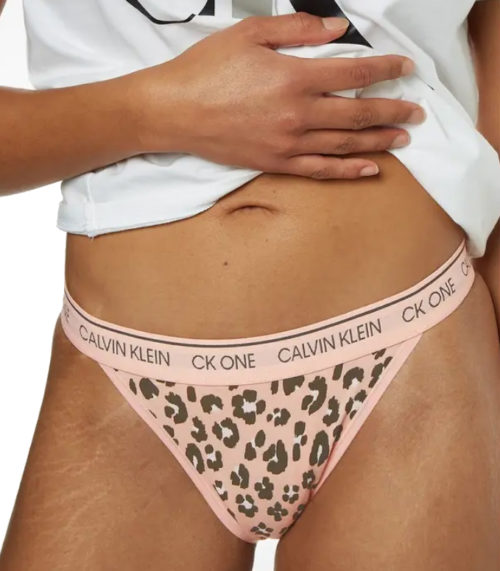 Calvin Klein Dámske nohavičky Brazilian CK One QF5834E-21P XS