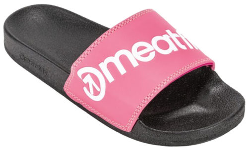 Meatfly Dámske šľapky Hudson 3 Ladies Pink, White 39