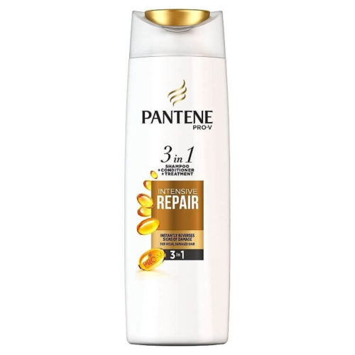 Pantene Šampón pre poškodené vlasy 3 v 1 ( Intensive Repair Shampoo + Conditioner + Treatment) 360 ml