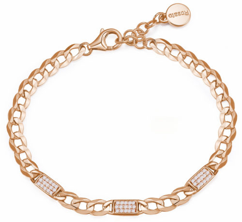 Rosato Bronzový náramok so zirkónmi Futura RZFU12
