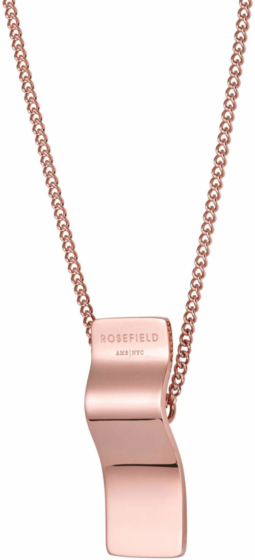 Rosefield Bronzový náhrdelník Wave BWCNR-J207