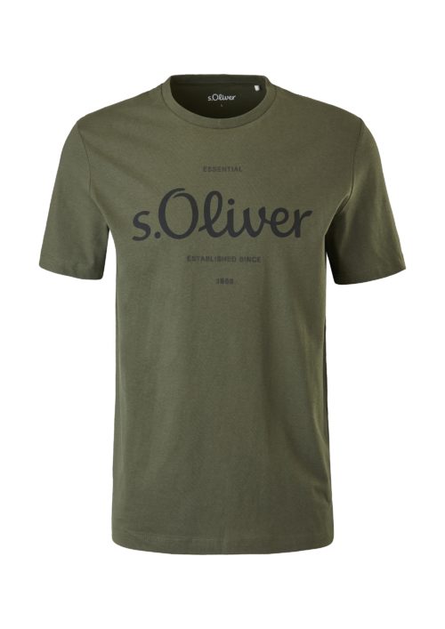 s.Oliver Pánske tričko Regular Fit 130.11.899.12.130.2057432.79D1 XXL