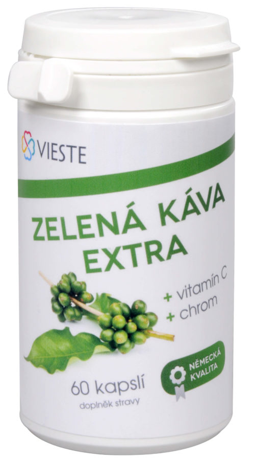Vieste Zelená káva Extra 60 kapsúl